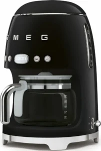 Smeg Προγραμματιζόμενη DCF02BLEU Καφετιέρα Φίλτρου 1050W Black