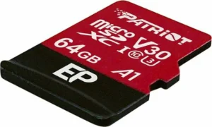 Patriot EP Series microSDXC 64GB Class 10 U3 V30 A1 UHS-I με αντάπτορα