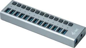 i-tec USB 3.0 Hub 13 Θυρών με σύνδεση USB-A & Θύρα Φόρτισης και Εξωτερική Παροχή Ρεύματος (U3CHARGEHUB13)