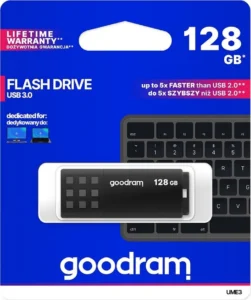 GoodRAM UME3 128GB USB 3.0 Stick Μαύρο
