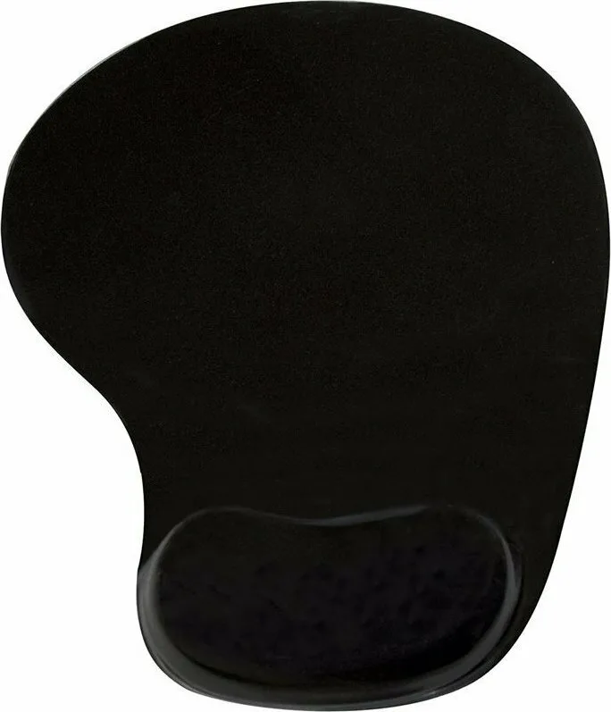 Vakoss Gel Mouse Pad με Στήριγμα καρπού Μαύρο PD-424