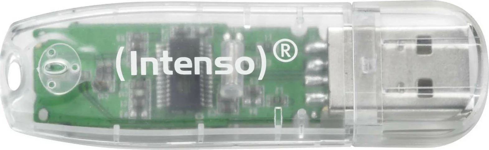 Intenso Rainbow Line 32GB USB 2.0 Stick Γκρι
