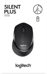 Logitech B330 Silent Plus ποντίκι Δεξιού χεριού RF Wireless Οπτικός 1000 DPI