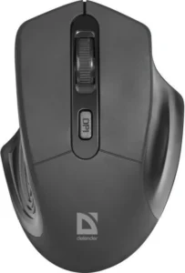 Defender Datum MB-345 RF Ασύρματο Εργονομικό Ποντίκι Μαύρο