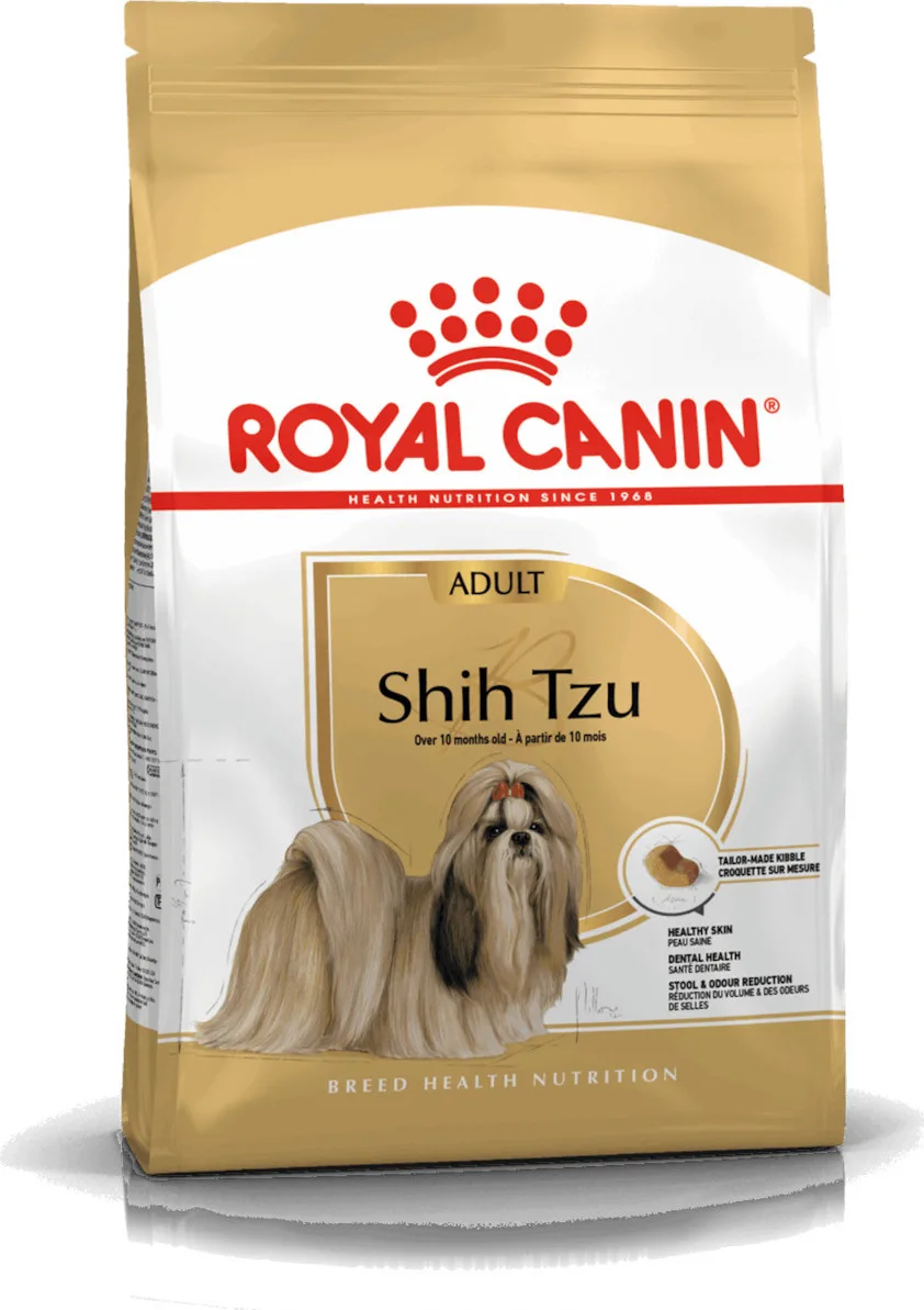 Royal Canin Adult Shih Tzu 1.5kg Ξηρά Τροφή χωρίς Γλουτένη για Ενήλικους Σκύλους Μικρόσωμων Φυλών με Πουλερικά και Ρύζι