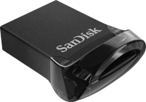 Sandisk Ultra Fit 256GB USB 3.1 Stick Μαύρο