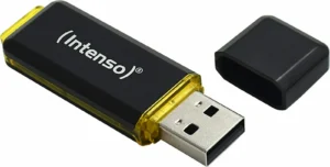 Intenso High Speed Line 64GB USB 3.1 Stick Μαύρο