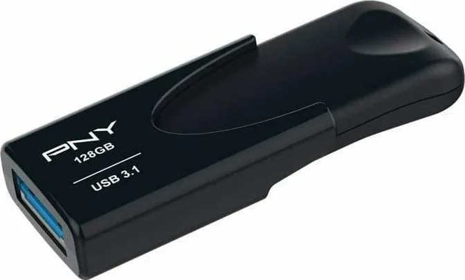 PNY Attache 4 128GB USB 3.1 Stick Μαύρο