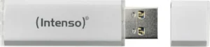 Intenso Alu Line 64GB USB 2.0 Stick Ασημί
