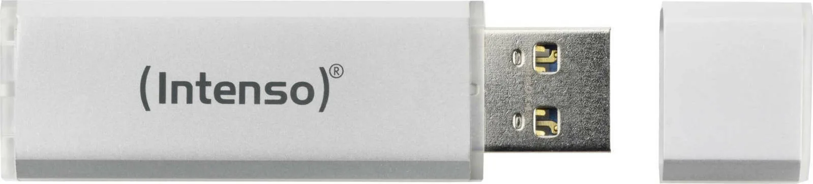 Intenso Alu Line 64GB USB 2.0 Stick Ασημί