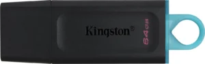 Kingston DataTraveler Exodia 64GB USB 3.2 Stick Μαύρο