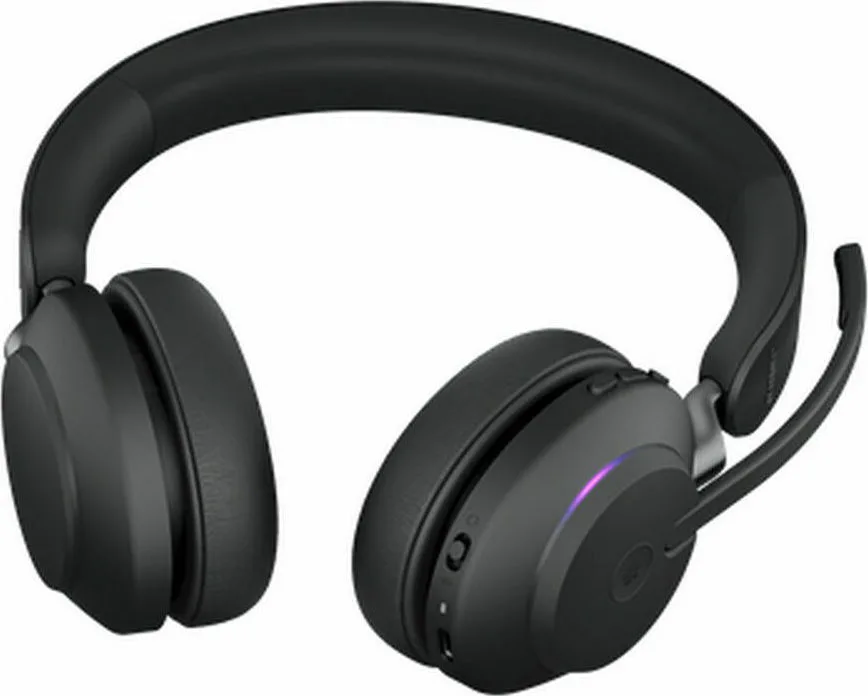 Jabra Evolve2 65, MS Stereo Ακουστικά Ασύρματα Head-band  USB Type-C Bluetooth