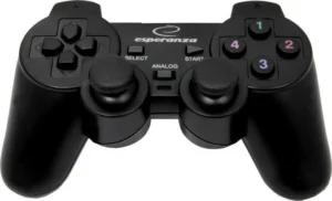 Esperanza Warrior Ενσύρματο Gamepad για PC Μαύρο