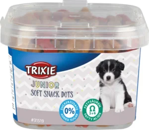 Trixie Junior Soft Dots Λιχουδιά για Κουτάβια Μικρόσωμων Φυλών με Κοτόπουλο και Σολομό 140gr