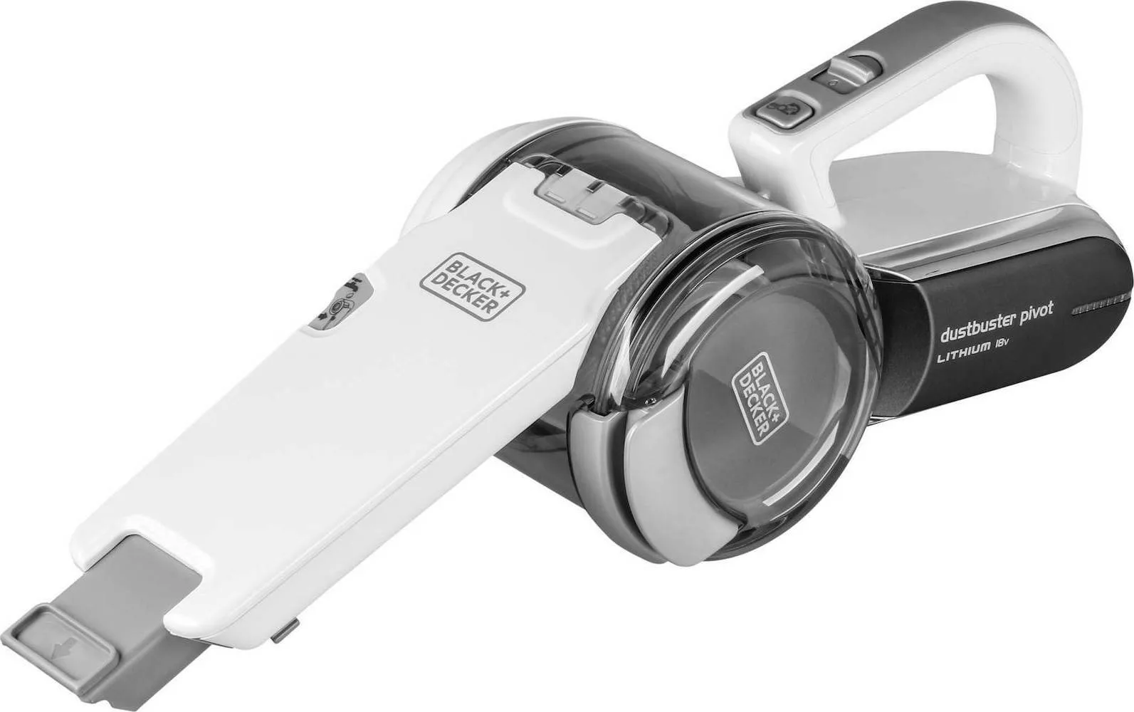 Επαναφορτιζόμενο Σκουπάκι Χειρός Black & Decker PV1820L 18V Chrome Χωρίς σακούλα