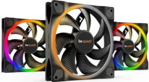 Be Quiet Light Wings Case Fan 140mm με ARGB Φωτισμό και Σύνδεση 4-Pin PWM 3τμχ