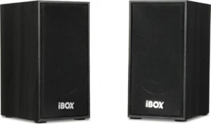 iBox IGLSP1 Ηχεία Υπολογιστή 2.0 με Ισχύ 10W σε Καφέ Χρώμα