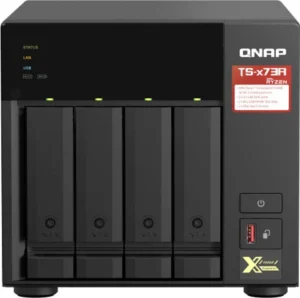 QNAP TS-473A NAS Tower Ryzen Embedded V1500B 8 GB DDR4 QNAP Turbo System