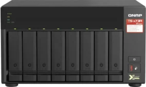 QNap TS-873A-8G NAS Tower με 8 θέσεις για HDD/M.2/SSD και 4 θύρες Ethernet