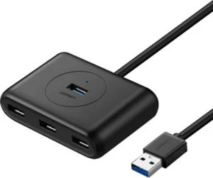 Ugreen USB 3.0 Hub 4 Θυρών με σύνδεση USB-A (20290)