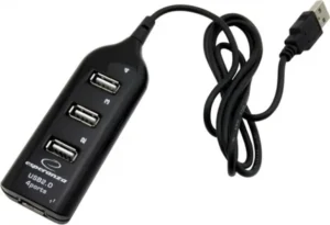 Esperanza EA116 USB 2.0 Hub 4 Θυρών με σύνδεση USB-A (EA116B)