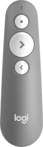 Logitech Presenter R500 910-006520 με Κόκκινο Laser και Πλήκτρα Slideshow σε Γκρι Χρώμα
