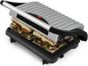 Esperanza Pizzaiola EKG005 Τοστιέρα για 2 Τοστ 750W Γκρι