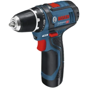 Bosch GSR 12V-15 Professional 1300 RPM Δραπανοκατσάβιδο Μπαταρίας 12V 2x2Ah