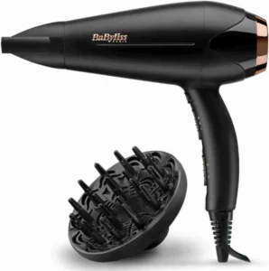 BaByliss Turbo Shine 2200 D570DE Πιστολάκι Μαλλιών με Φυσούνα 2200W