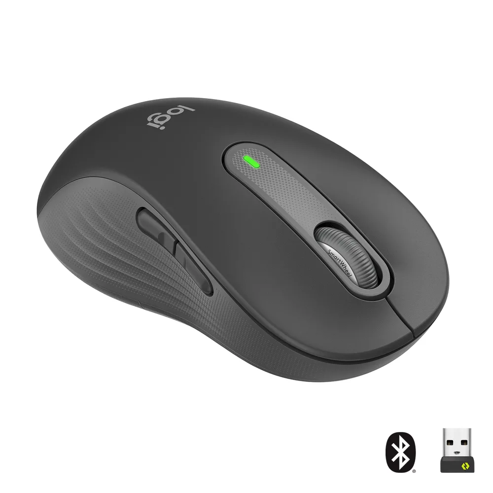 Logitech Signature M650 ποντίκι Αριστερού χεριού RF Wireless + Bluetooth Οπτικός 4000 DPI