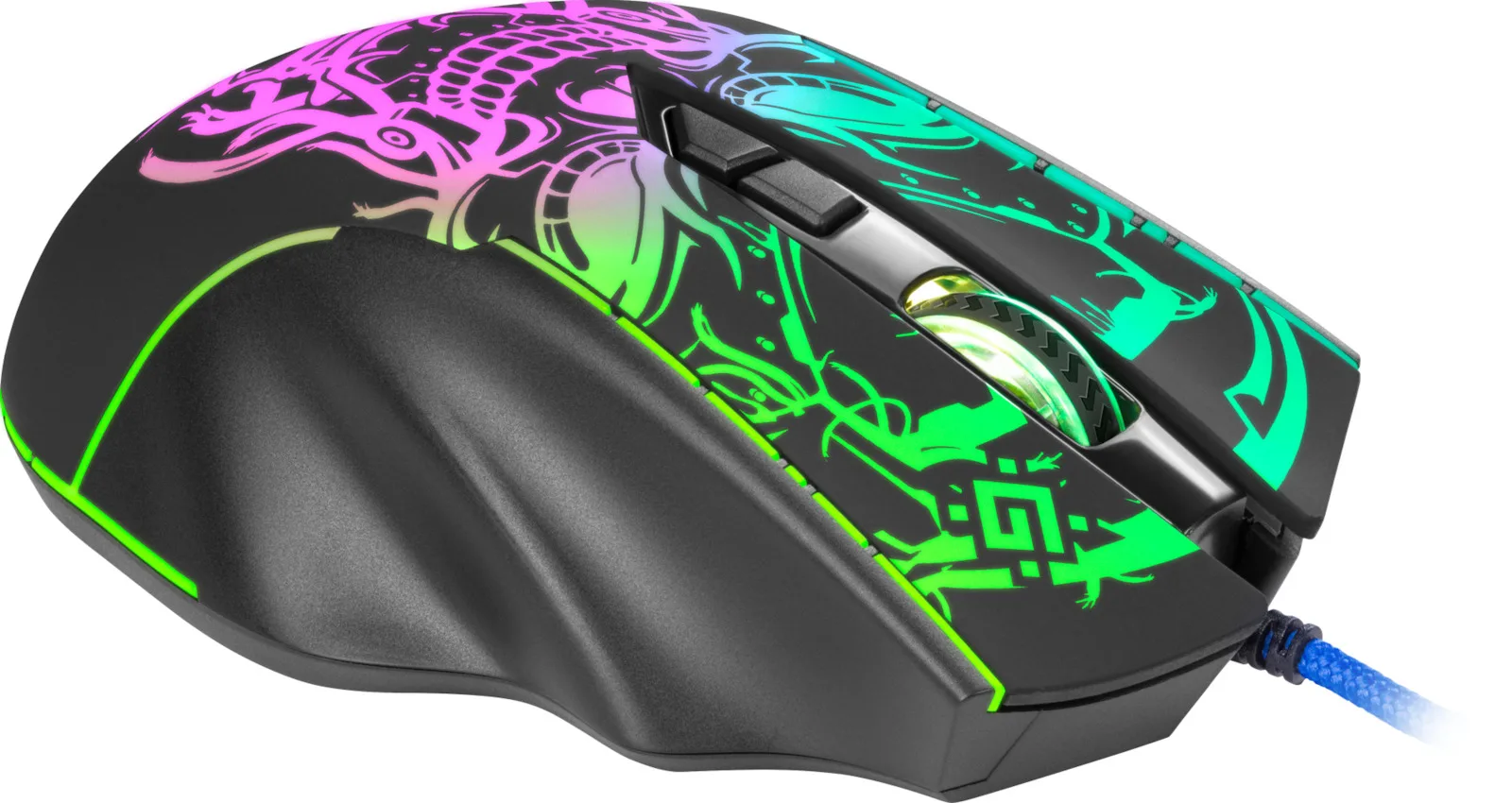 Defender Bulletstorm GM-928 RGB Gaming Ποντίκι 7200 DPI Μαύρο