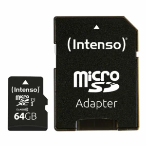 Intenso Performance R90 microSDXC 64GB Class 10 U1 UHS-I με αντάπτορα