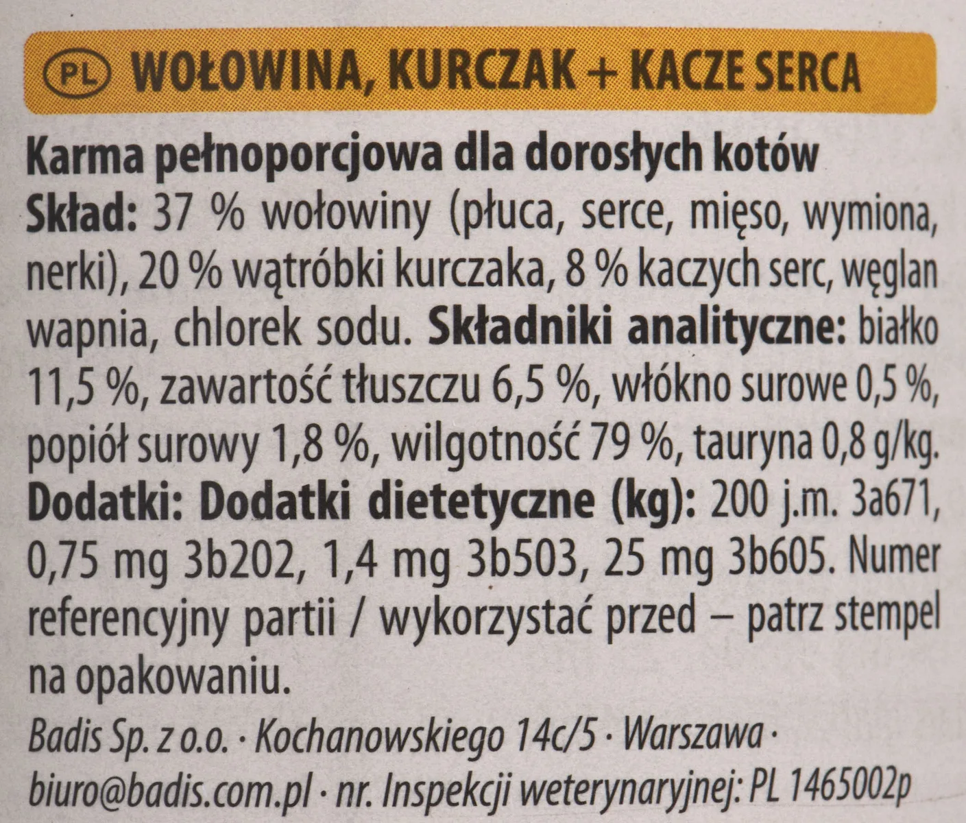 Animonda Adult Υγρή Τροφή για Ενήλικες Γάτες σε Κονσέρβα με Κοτόπουλο και Μοσχάρι χωρίς Σιτηρά 400gr