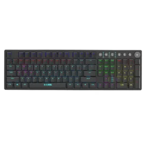 iBox Aurora K6 Ασύρματο Gaming Μηχανικό Πληκτρολόγιο, KRGD Red, RGB φωτισμό, English Black