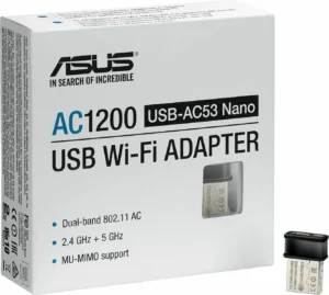 ASUS USB-AC53 Nano Ασύρματος USB Αντάπτορας Δικτύου 867 Mbit/s