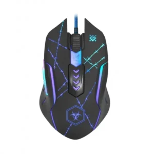 Defender Forced Mouse GM-020L RGB Gaming Ποντίκι 3200 DPI Μαύρο
