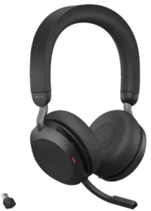 Jabra Evolve2 75 Ακουστικά Ενσύρματo & Ασύρματo Head-band Τηλεφωνικό κέντρο USB Type-C Bluetooth