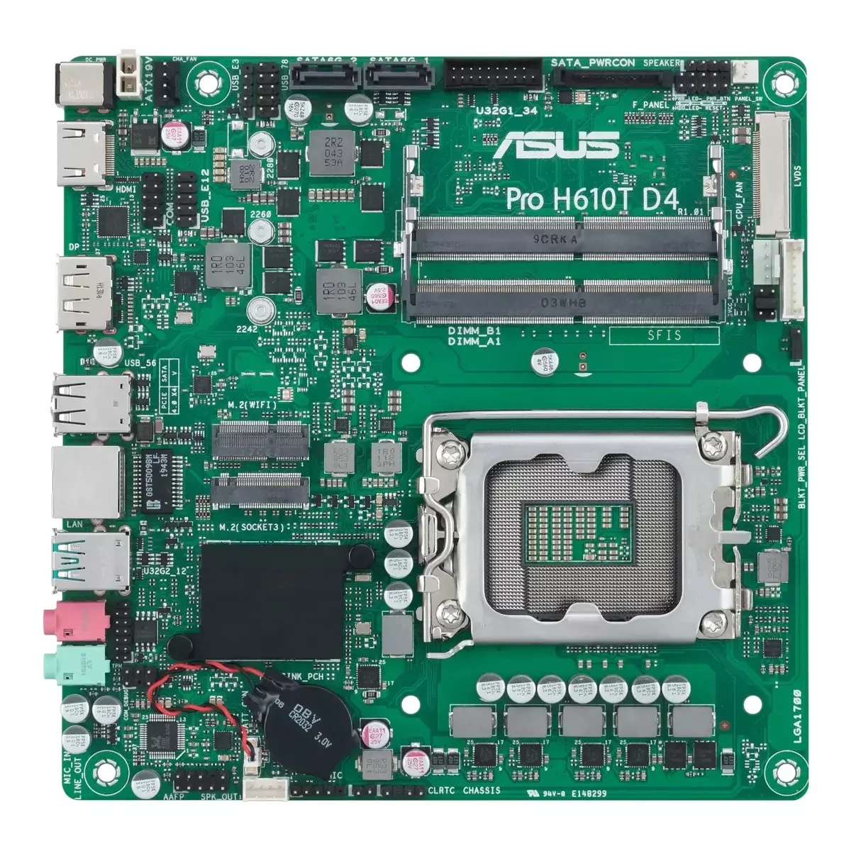 Μητρική ASUS Pro H610T D4-CSM