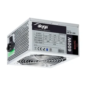 Τροφοδοτικό Υπολογιστή Akyga AK-B1-600 600W 20+4 pin ATX Grey