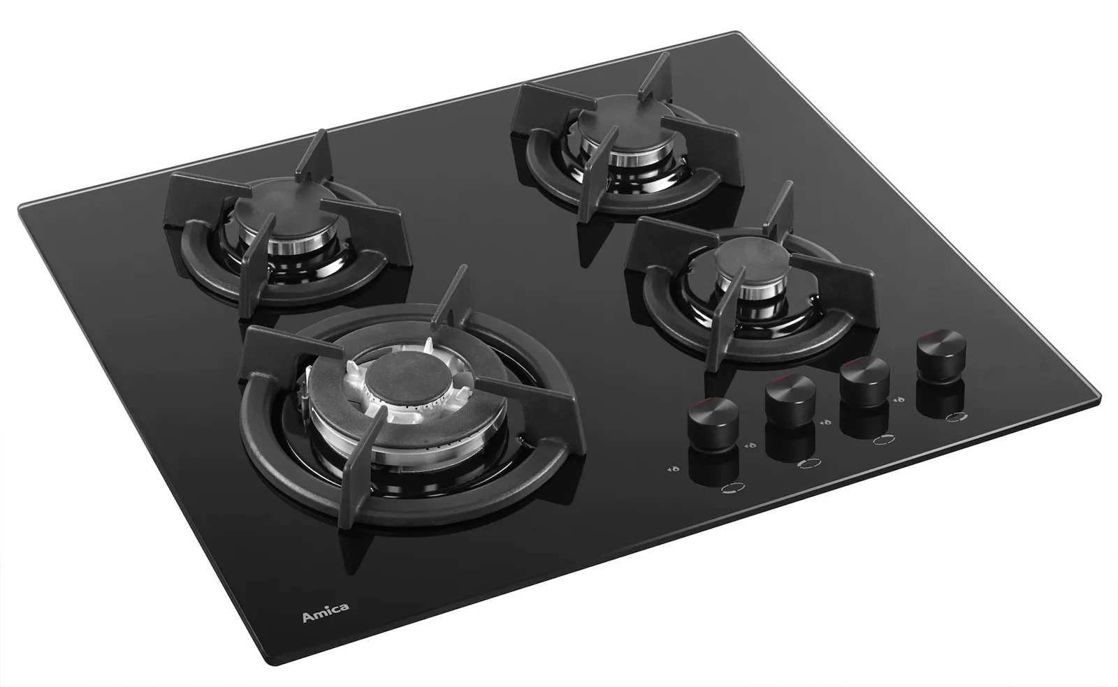 Εστία Αυτόνομη Υγραερίου Amica PG6411SR 60x51εκ. Μαύρη