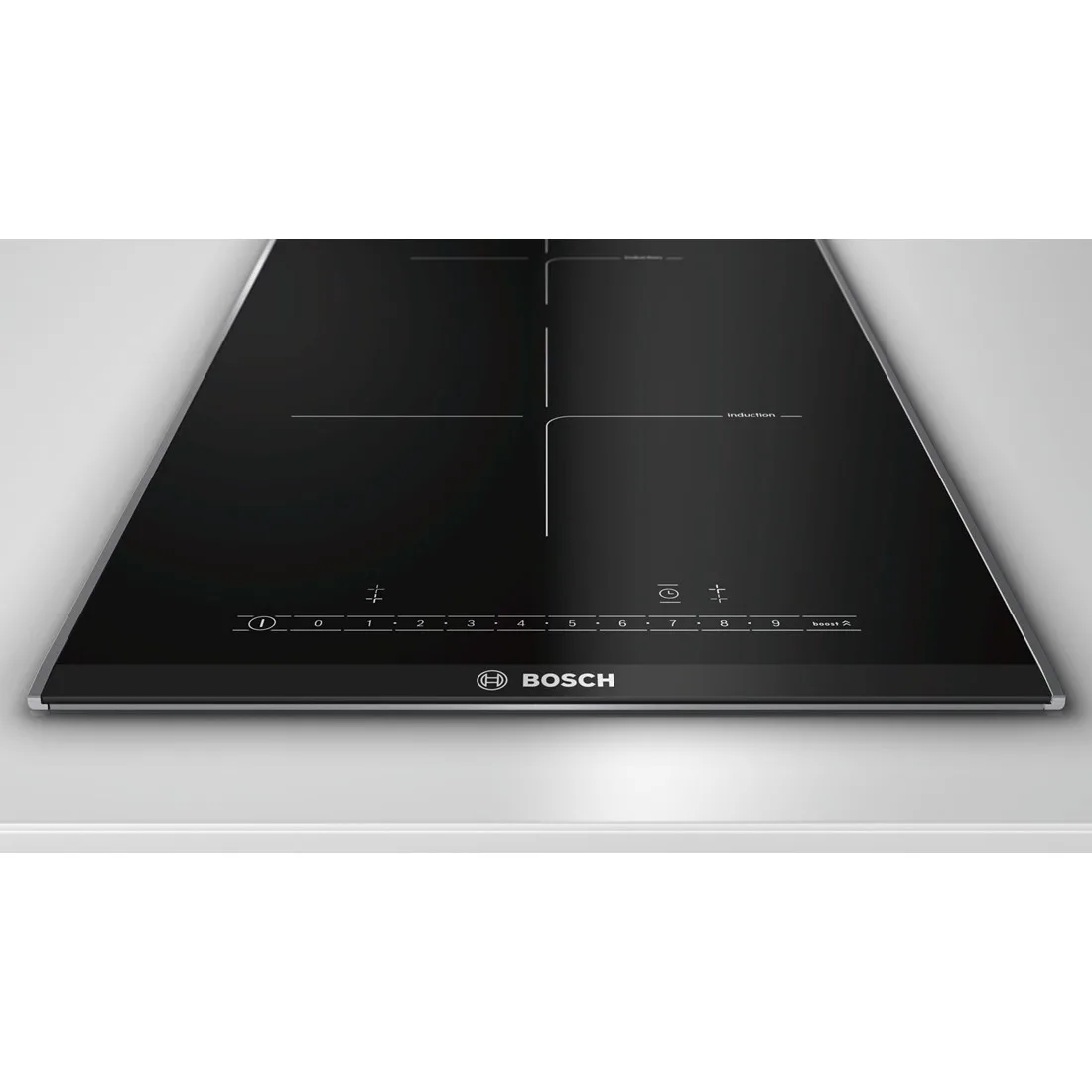 Εστία Αυτόνομη Επαγωγική Domino Bosch PIB375FB1E 2 Θέσεων 30.6x52.7εκ. Μαύρη