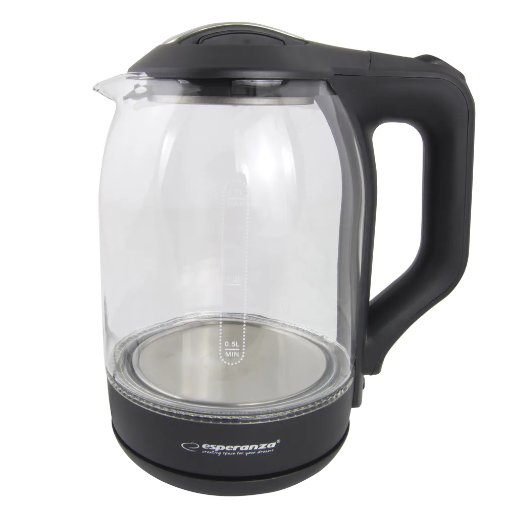 Esperanza EKK025K Βραστήρας 1.7lt 1500W Μαύρος