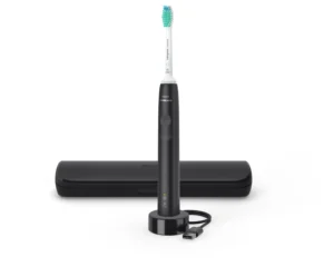 Ηλεκτρική Οδοντόβουρτσα Philips 3100 series HX3673/14 Sonic και Θήκη Ταξιδίου Black