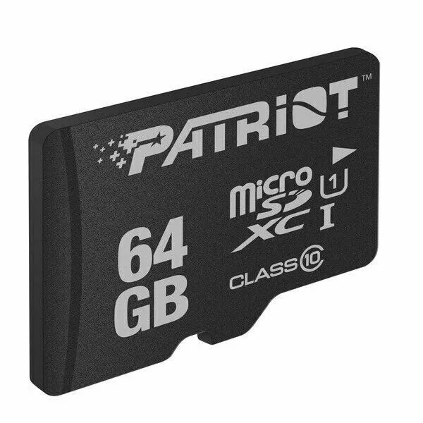 Patriot microSDXC 64GB Class 10 U1 High Speed