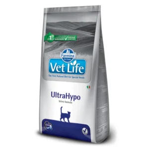 Farmina Vet Life Ultra Hypo Ξηρά Τροφή για Ενήλικες Γάτες με Ρύζι / Ψάρια 2kg