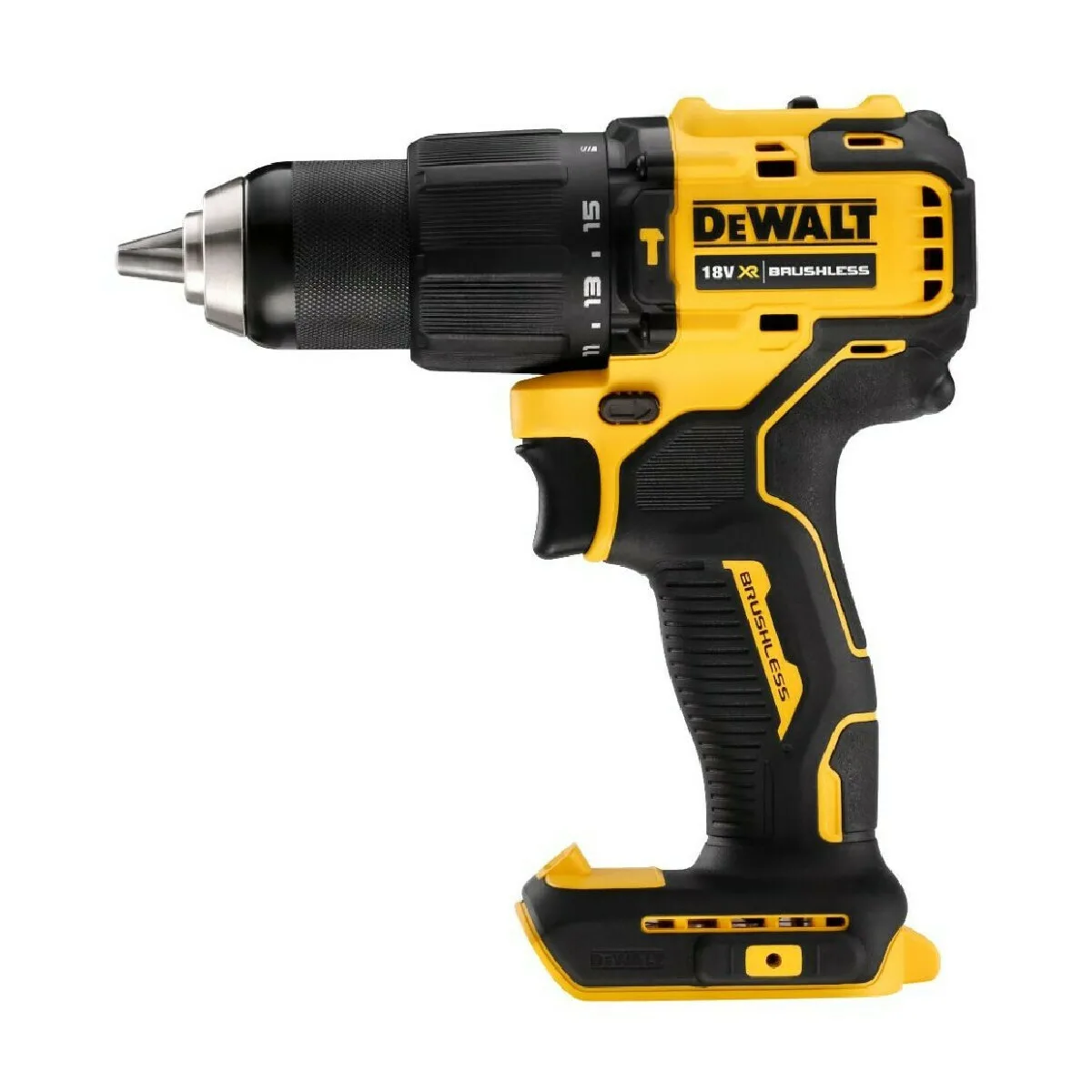 Dewalt DCD709N-XJ Κρουστικό Δραπανοκατσάβιδο Μπαταρίας Solo Brushless 18V