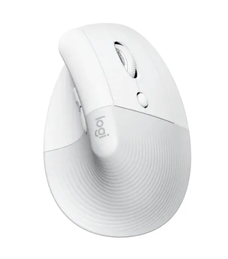 Logitech Lift Ασύρματο Εργονομικό Vertical Ποντίκι Λευκό