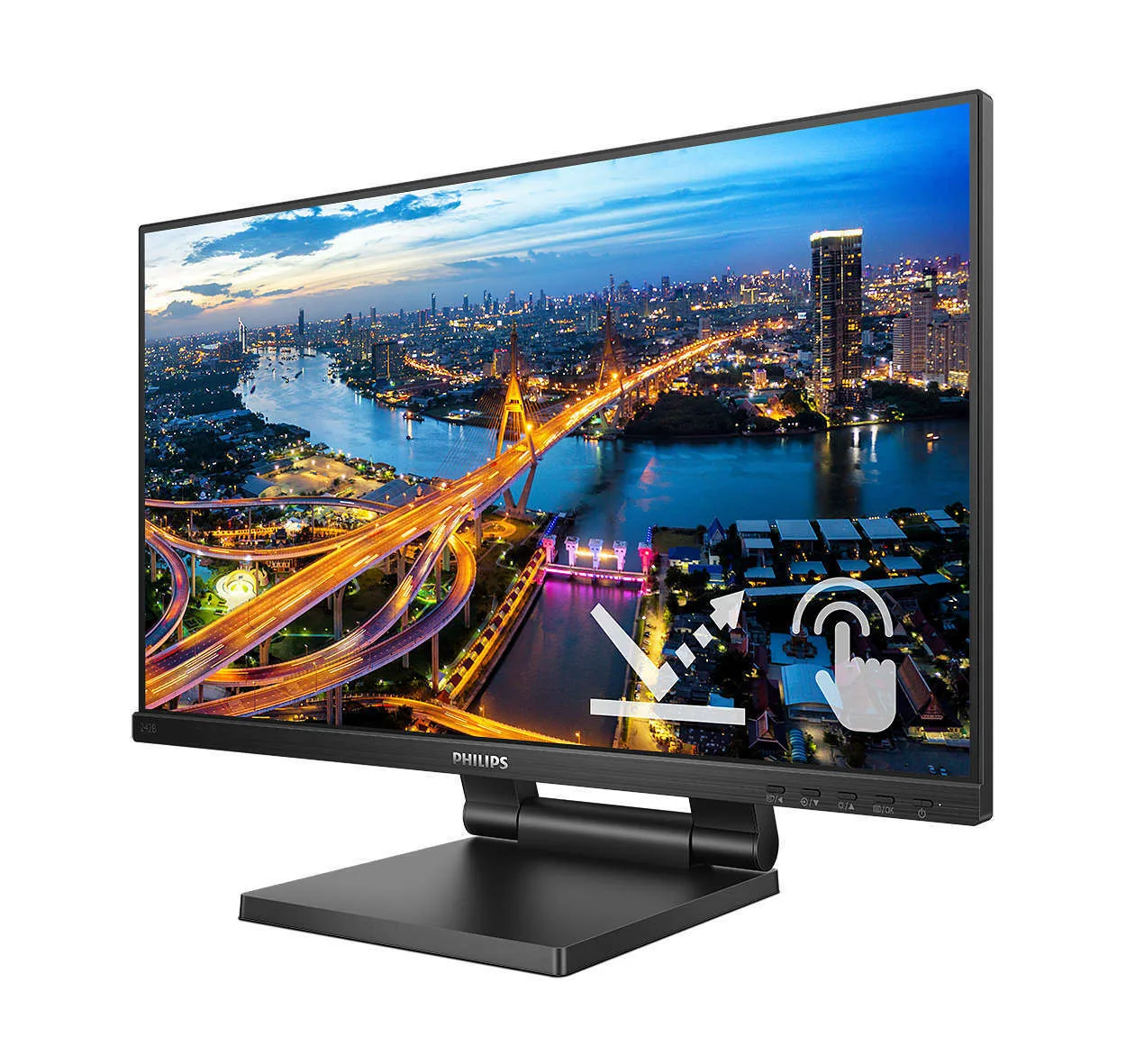 Οθόνη Υπολογιστή Philips B-Line 242B1TC IPS Touch 23.8" FHD 1920x1080 4ms