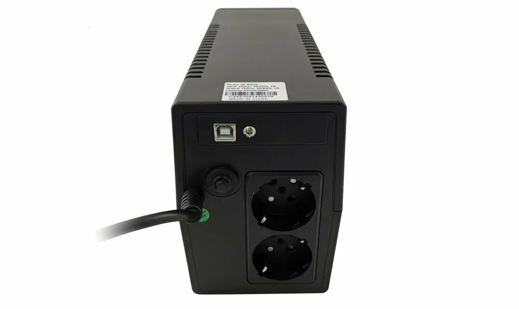 A-LAN Alantec UPS Off-Line 650VA 360W με 2 Schuko Πρίζες