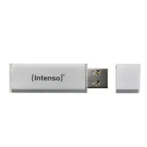 Intenso Alu Line 128GB USB 2.0 Stick Ασημί